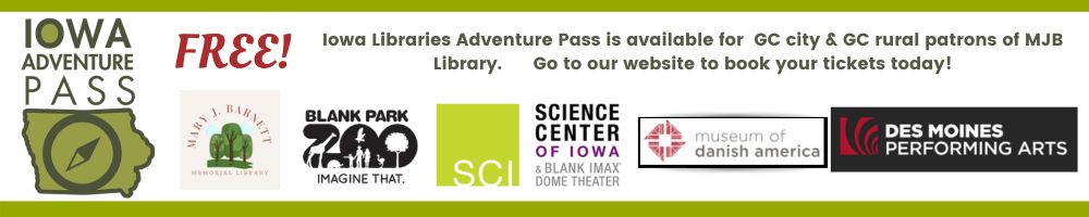 Iowa Libraries Adventure Pass